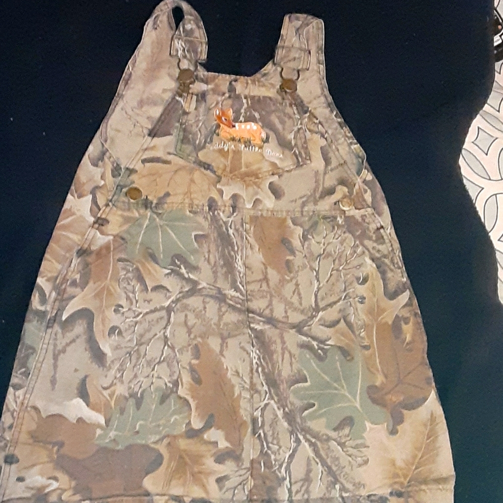 Jordan Lee girls overalls dress camouflage sz6